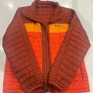 Cotopaxi Capa orange jacket